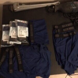 Duluth Trading Men's Buck Naked Underwear Boxer Briefs 76015 3 New & 6 used XL&L